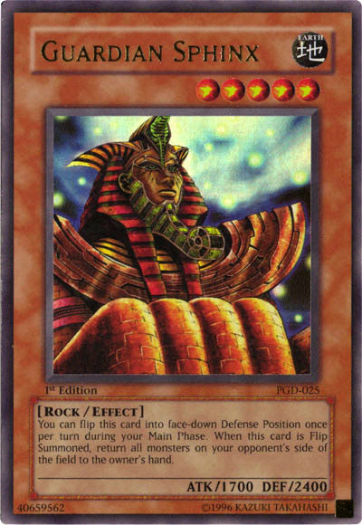 Guardian Sphinx [PGD-025] Ultra Rare Yu-Gi-Oh!