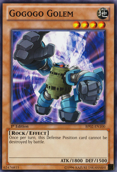 Gogogo Golem [BP02-EN100] Common Yu-Gi-Oh!