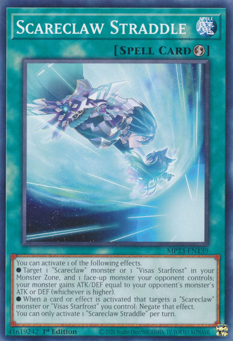 Scareclaw Straddle [MP23-EN139] Common Yu-Gi-Oh!