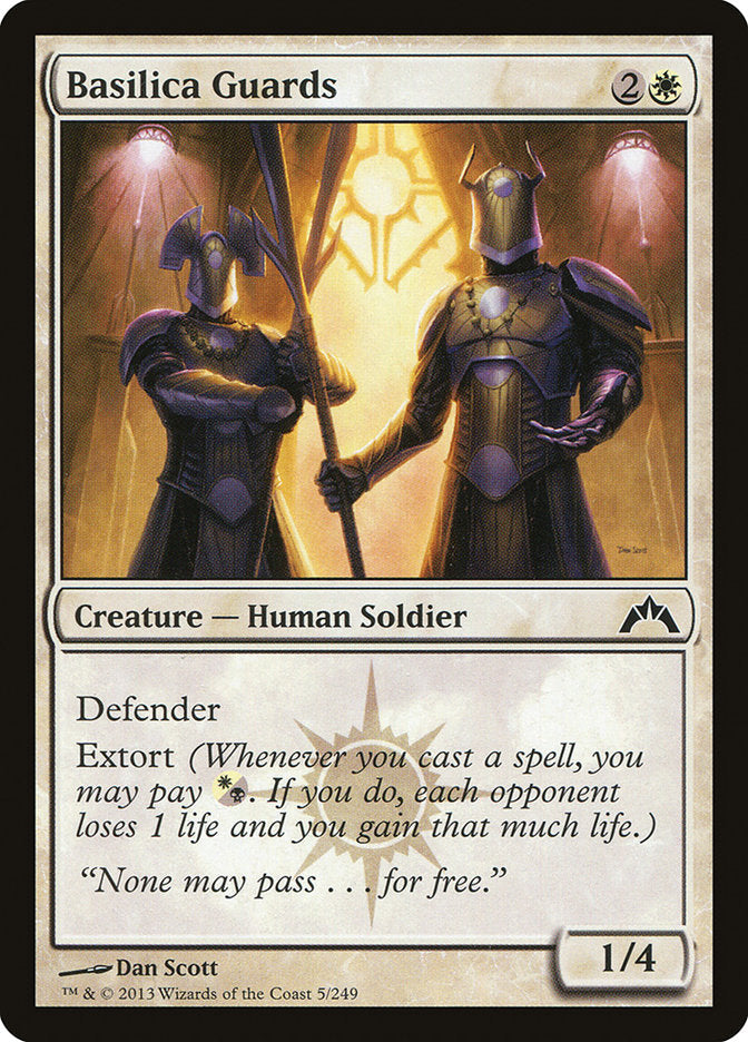 Basilica Guards [Gatecrash] Magic: The Gathering