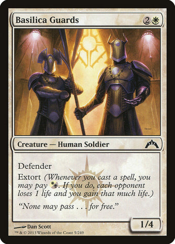 Basilica Guards [Gatecrash] Magic: The Gathering