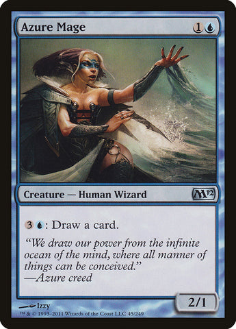 Azure Mage [Magic 2012] Magic: The Gathering