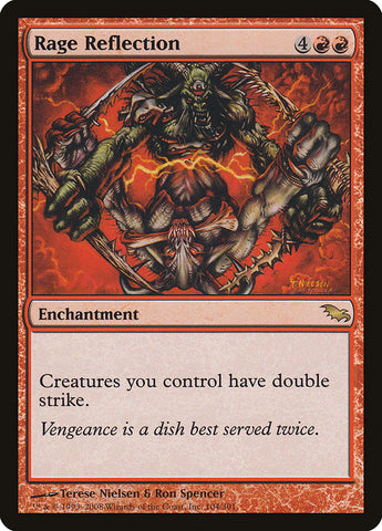 Rage Reflection [Shadowmoor] Magic: The Gathering