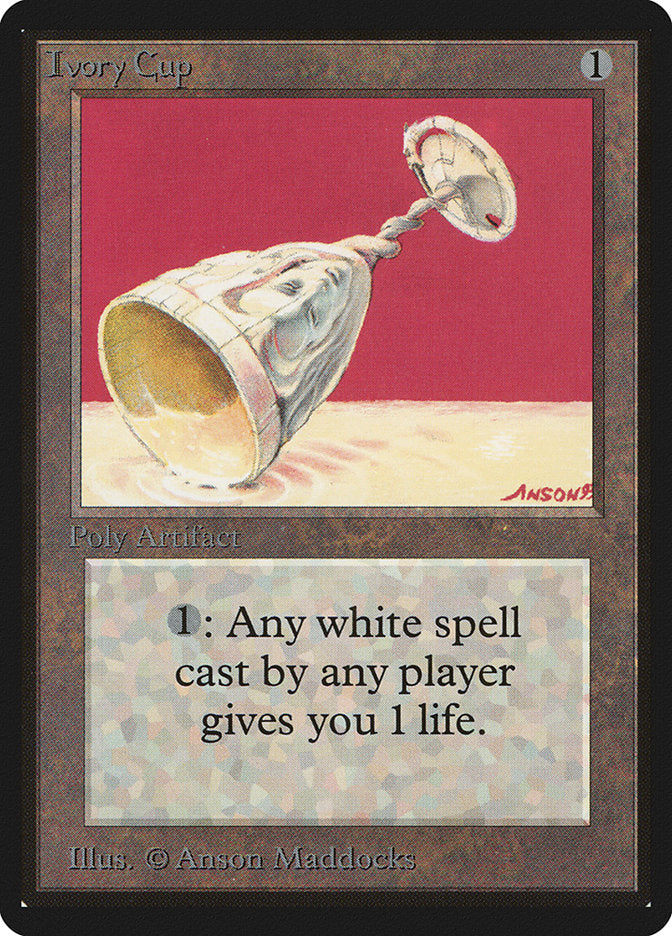 Ivory Cup [Beta Edition] Magic: The Gathering