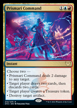 Prismari Command [Strixhaven: School of Mages] Magic: The Gathering