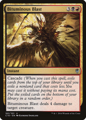Bituminous Blast [Commander 2016] Magic: The Gathering