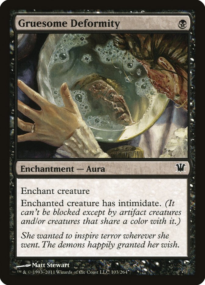 Gruesome Deformity [Innistrad] Magic: The Gathering