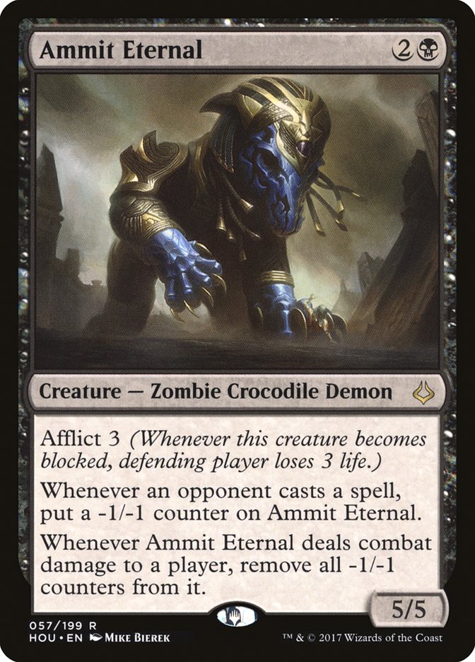 Ammit Eternal [Hour of Devastation] Magic: The Gathering