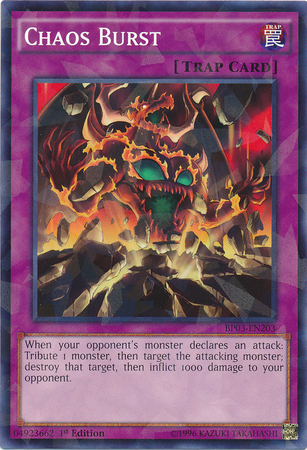 Chaos Burst [BP03-EN203] Shatterfoil Rare Yu-Gi-Oh!