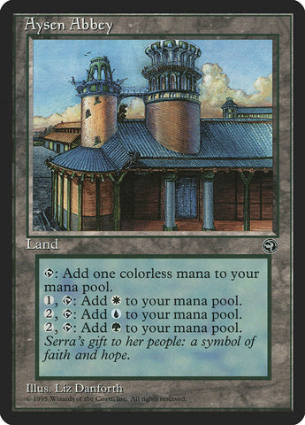 Aysen Abbey [Homelands] Magic: The Gathering