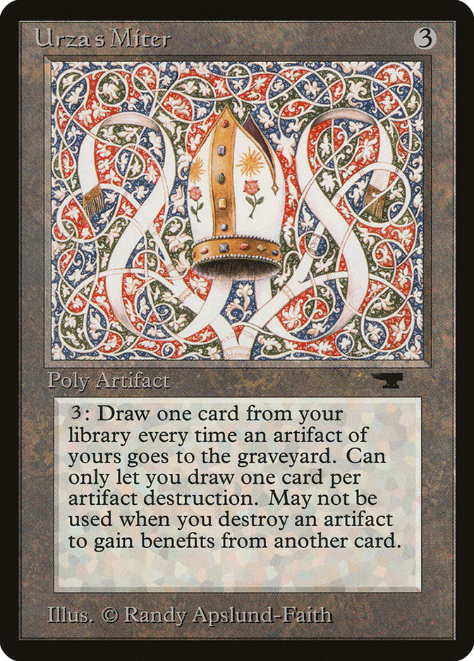 Urza's Miter [Antiquities] Magic: The Gathering