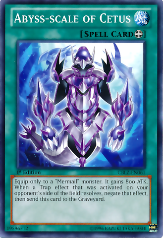 Abyss-scale of Cetus [CBLZ-EN061] Common Yu-Gi-Oh!