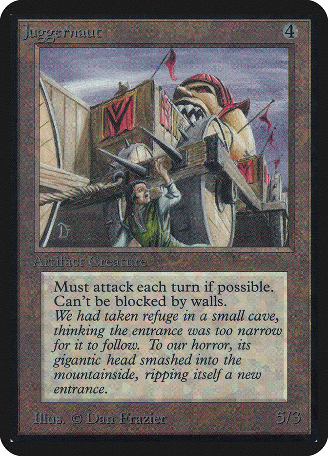 Juggernaut [Alpha Edition] Magic: The Gathering