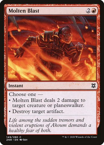 Molten Blast [Zendikar Rising] Magic: The Gathering
