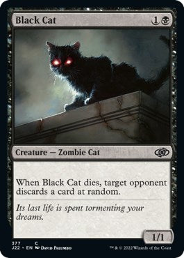 Black Cat [Jumpstart 2022] Magic: The Gathering