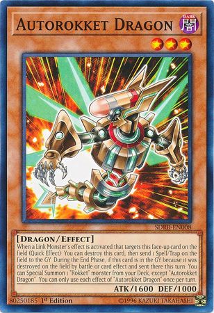 Autorokket Dragon [SDRR-EN008] Common Yu-Gi-Oh!
