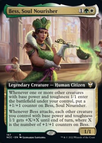 Bess, Soul Nourisher (Extended Art) [Streets of New Capenna Commander] Magic: The Gathering