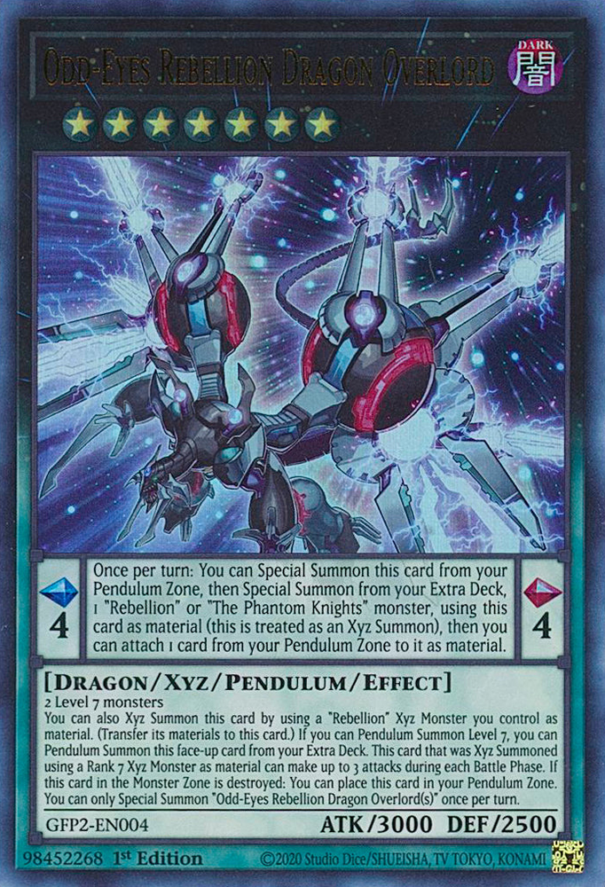 Odd-Eyes Rebellion Dragon Overlord [GFP2-EN004] Ultra Rare Yu-Gi-Oh!