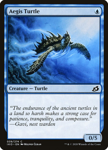 Aegis Turtle [Ikoria: Lair of Behemoths] Magic: The Gathering