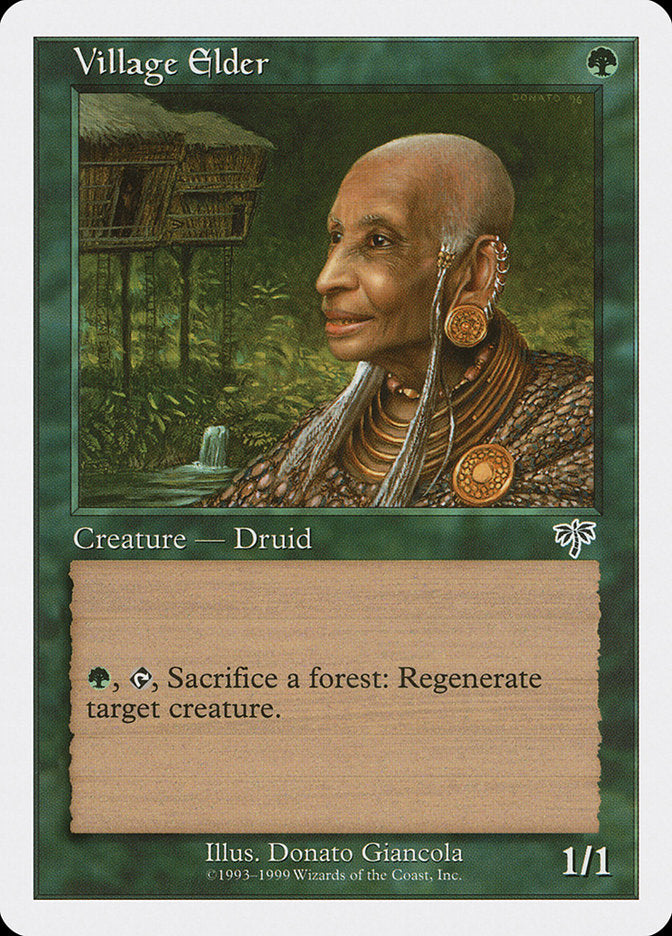 Village Elder [Battle Royale] Magic: The Gathering