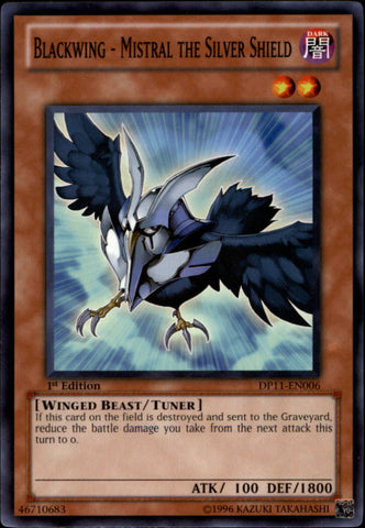 Blackwing - Mistral the Silver Shield [DP11-EN006] Common Yu-Gi-Oh!