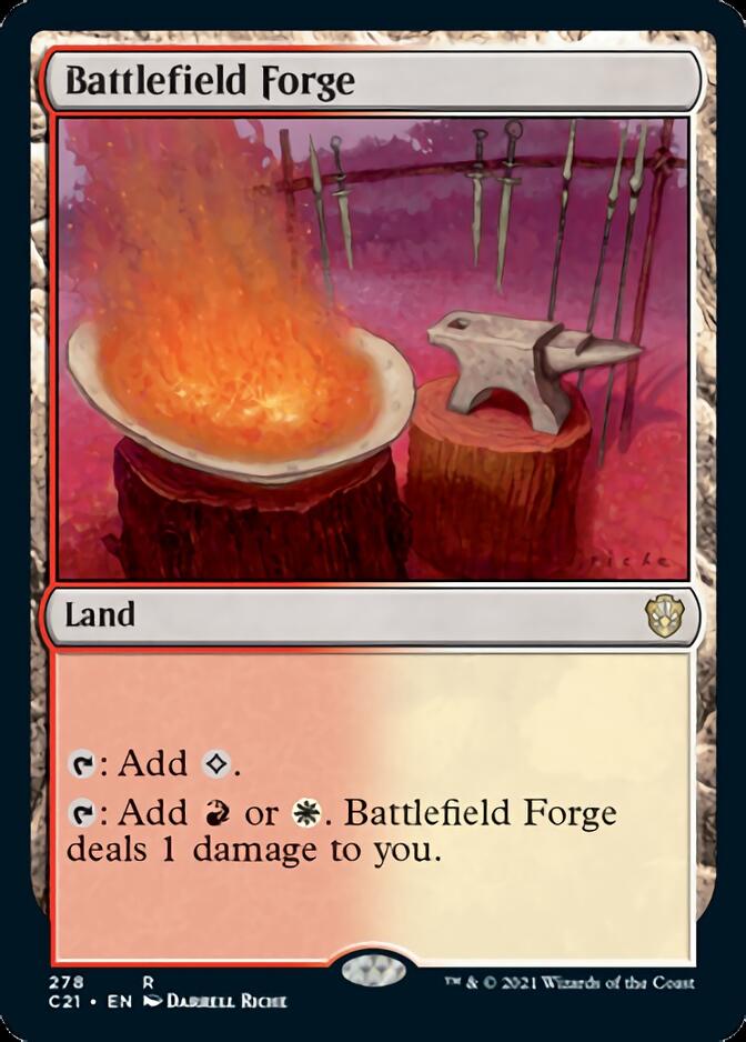 Battlefield Forge [Commander 2021] Magic: The Gathering