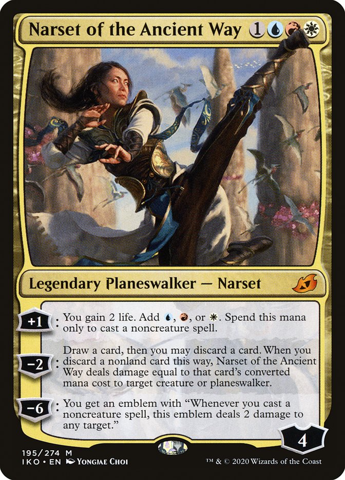 Narset of the Ancient Way [Ikoria: Lair of Behemoths] Magic: The Gathering