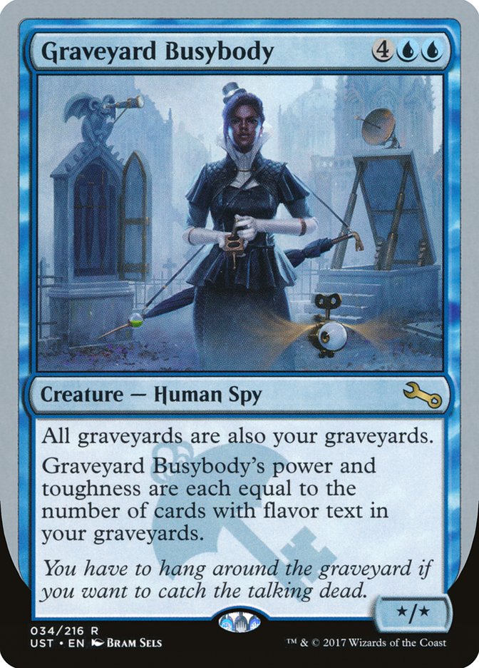 Graveyard Busybody [Unstable] Magic: The Gathering