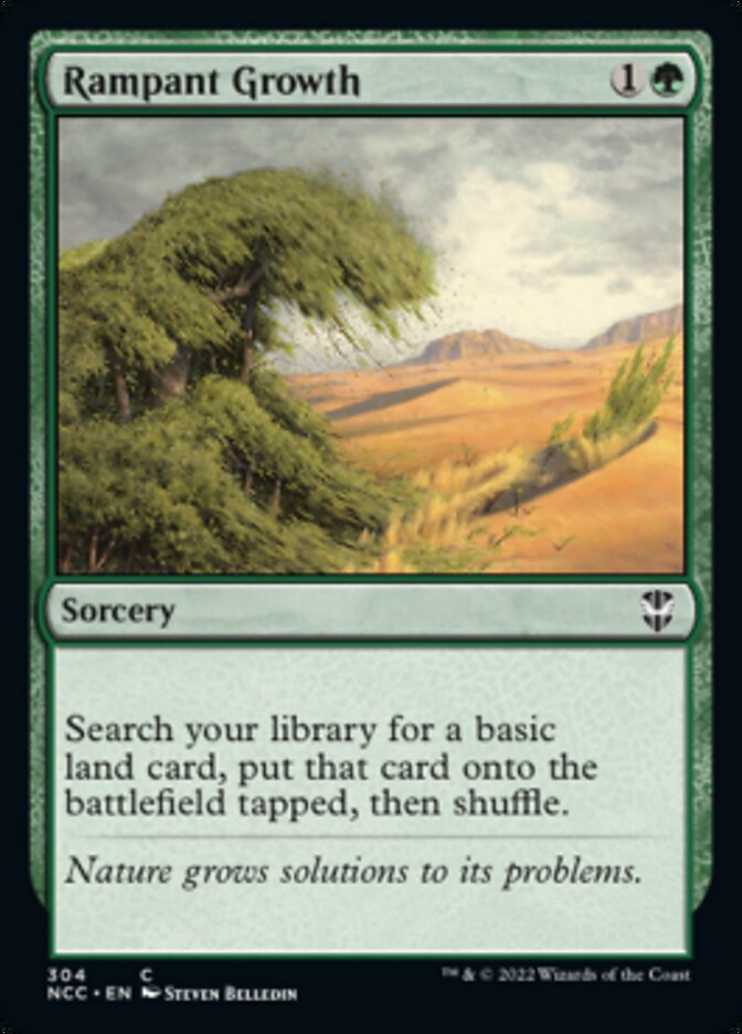 Rampant Growth [Streets of New Capenna Commander] Magic: The Gathering