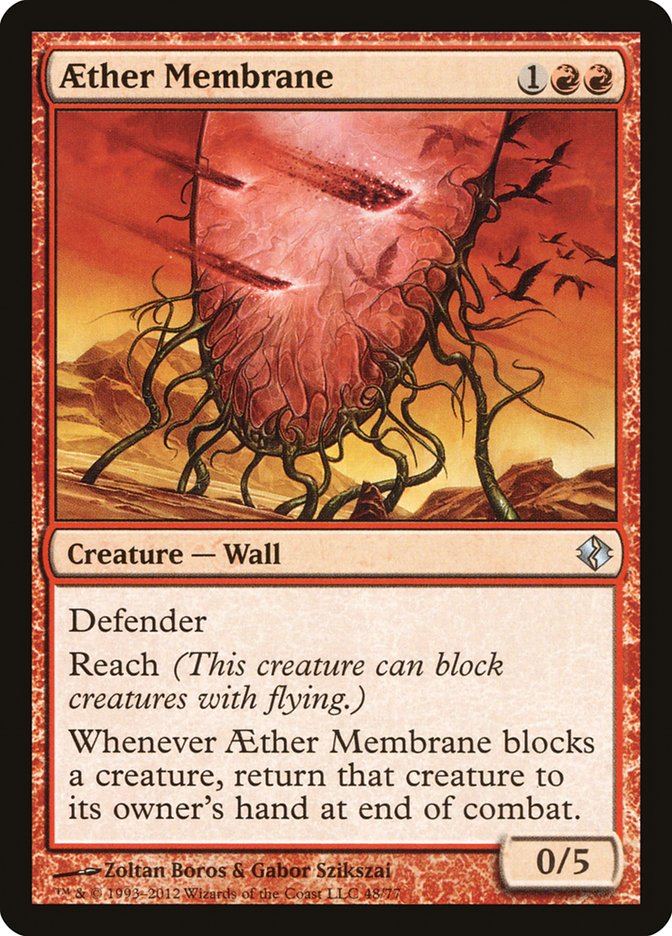 Aether Membrane [Duel Decks: Venser vs. Koth] Magic: The Gathering