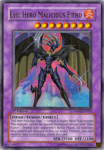 Evil Hero Malicious Fiend [DP06-EN013] Ultra Rare Yu-Gi-Oh!