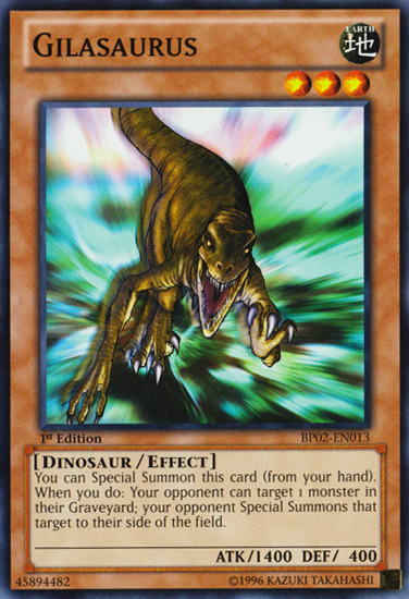 Gilasaurus [BP02-EN013] Common Yu-Gi-Oh!