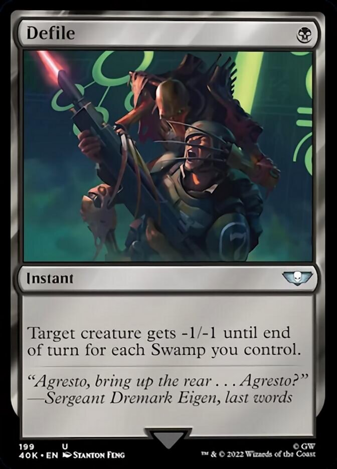 Defile [Warhammer 40,000] Magic: The Gathering