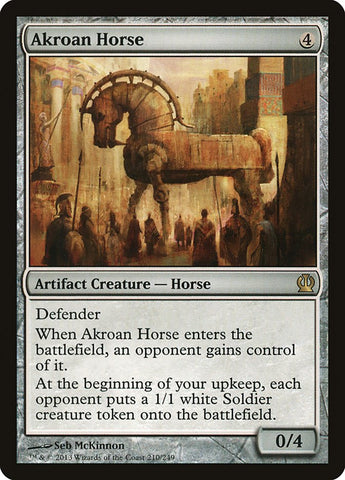 Akroan Horse [Theros] Magic: The Gathering