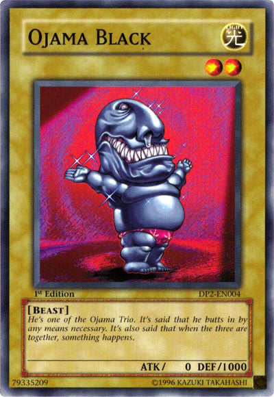 Ojama Black [DP2-EN004] Common Yu-Gi-Oh!