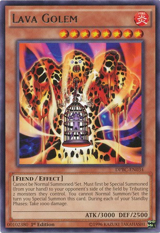 Lava Golem [DPBC-EN034] Rare Yu-Gi-Oh!