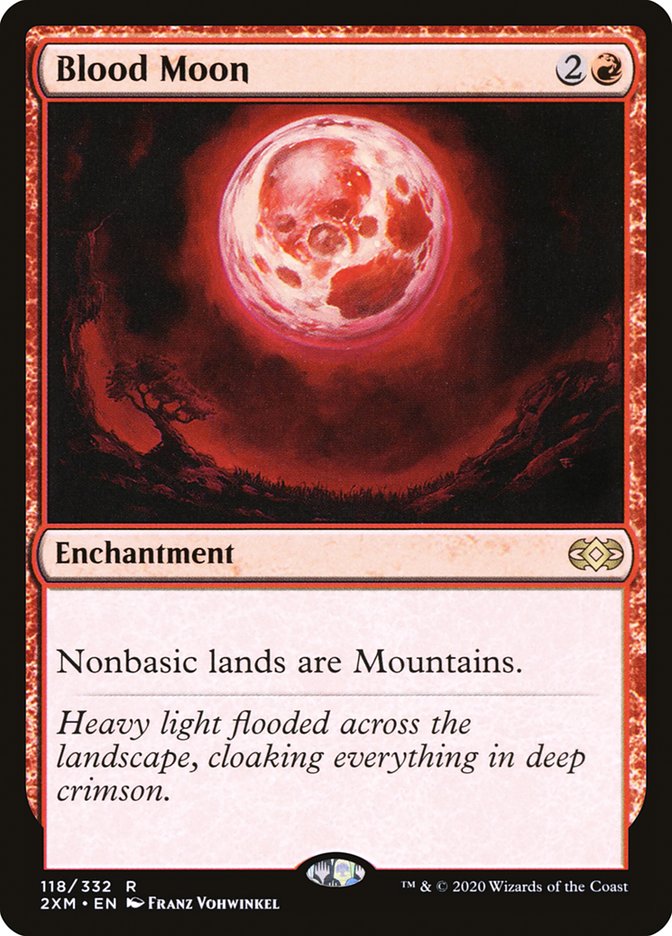 Blood Moon [Double Masters] Magic: The Gathering