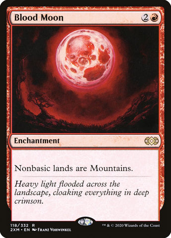 Blood Moon [Double Masters] Magic: The Gathering
