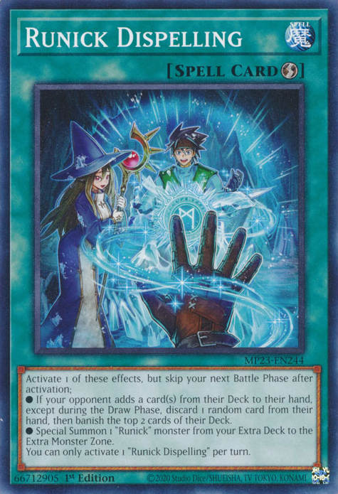 Runick Dispelling [MP23-EN244] Common Yu-Gi-Oh!