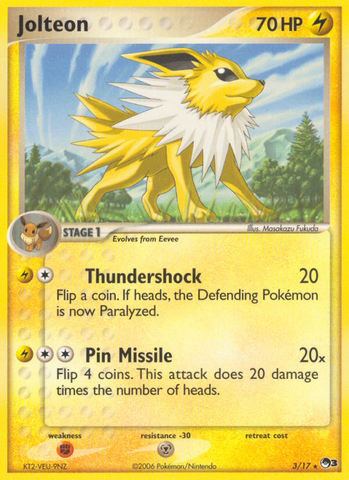 Jolteon (3/17) [POP Series 3] Pokémon
