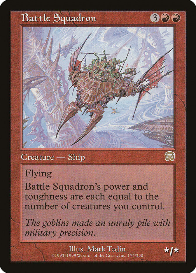 Battle Squadron [Mercadian Masques] Magic: The Gathering