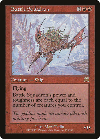 Battle Squadron [Mercadian Masques] Magic: The Gathering