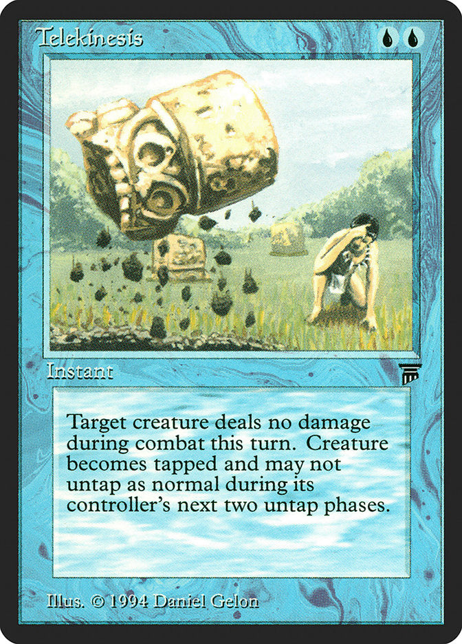 Telekinesis [Legends] Magic: The Gathering