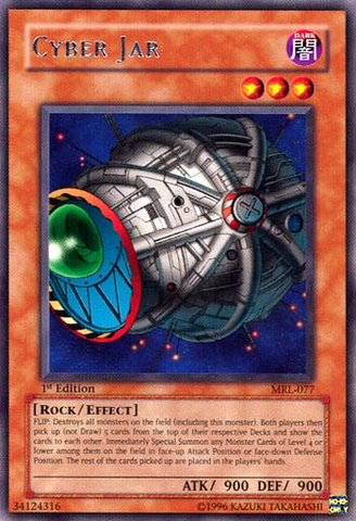 Cyber Jar [MRL-077] Rare Yu-Gi-Oh!