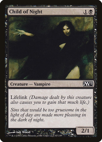Child of Night [Magic 2012] Magic: The Gathering