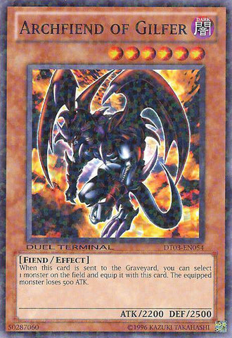 Archfiend of Gilfer [DT03-EN054] Common Yu-Gi-Oh!