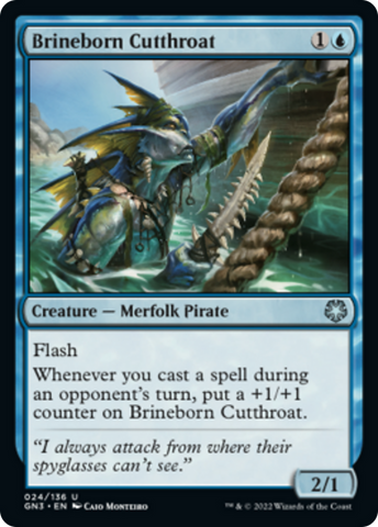 Brineborn Cutthroat [Game Night: Free-for-All] Magic: The Gathering