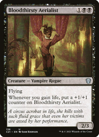 Bloodthirsty Aerialist [Commander 2021] Magic: The Gathering