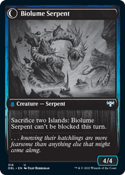 Biolume Egg // Biolume Serpent [Innistrad: Double Feature] Magic: The Gathering