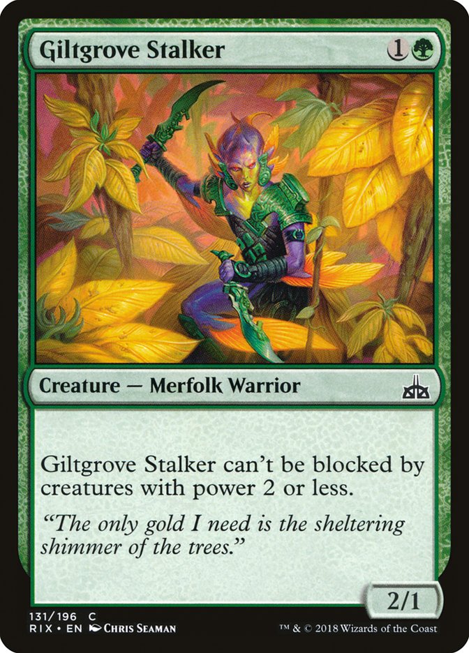 Giltgrove Stalker [Rivals of Ixalan] Magic: The Gathering